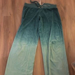 Juicy Couture ombré blue sweatpants sz. M
